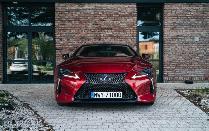 Lexus LC cena 369000 przebieg: 56200, rok produkcji 2019 z Katowice małe 211